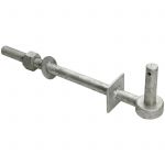 No.825 13" Gate Hook to Bolt c/w Welded Washer Galvanised